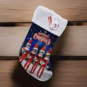 Kids 14" Elf on the Shelf Christmas Stocking NEW