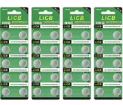 40 Pack LiCB LR1130 AG10 Batteries 1.5V Alkaline Button Cell Battery