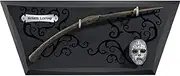 The Noble Collection Harry Potter - Bellatrix Lestrange’s Wand and Display & Mini Mask Set