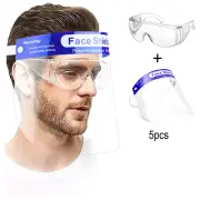 Safety Goggle Glasses Clear UV Protection Anti-Scratch Anti Fog Safety Glasses