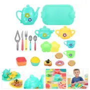 Stem Toys Girls Simulation Teapot Teacup Party Play Set Kid's Child