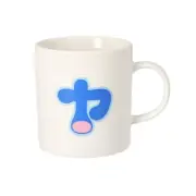 [Mirai Department Store Original] Doraemon Letter Mug [Ya] Japan Original white