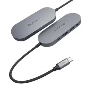 【ADAM 亞果元素】CASA Hub S 五合一 USB-C HUB集線器 外接SSD固態硬碟 240GB