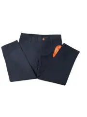 NWT Wonder Nation School Uniform Flat Front Pants Boys Size 4 Navy Twill