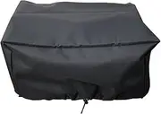 Westeco Tabletop Grill Cover for Pit Boss 75275 & PB336GS, Cuisinart CGG-306 Covers 24 Inch Table Top Most 2-Burner Portable Heavy Duty Waterproof Black WC003 24L*18W*13H inch