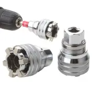 Spanner Socket Ratchet Adapter Wrench Torque Adjustable Head Universal Sleeve