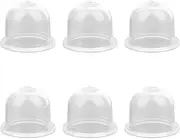 [NQEUEPN] 6pcs Primer Bulb Replacements, Fuel Primer Bulb/Ball Compatible with Homelite Ryobi Poulan Craftsman Zama Walbro Carburetor Primer Bulb Pump for Blower Brush Trimmer Cutter Gas