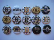 boston bruins buttons flat backs or pin badges cabochons embellishments magnets