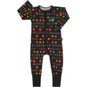 Bonds Baby Long Sleeve Zippy Wondersuit Romper 0000 000 Colour Get Together