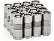 Enginetech Hydraulic Flat Tappet Lifters Set of 16 Fits: SBC BBC 5.7L 283 302 305 307 327 350 383 396 400 409 427 454