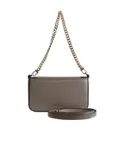 Michael Michael Kors Bryant Small Pebbled Convertible Pouch One size Gray