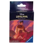 Disney Lorcana Deck Sleeves - Shimmering Skies - Aladdin - 65 Count Pack