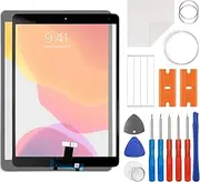 Touch Screen Glass Digitizer Replacement for iPad Air 3 10.5 Inch A2152 A2123 A2153 A2154 Touchscreen Front Glass Panel with Updated Repair Tool Kit - No LCD Display
