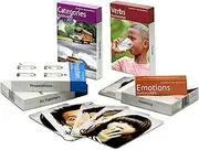 Feelings and Emotions, Prepositions, Verbs, Categories and Go Togethers Flash Card Pack | Vocabulary Builder | Speech Therapy Materials | Autism Learning Materials | ESL Teaching Materials