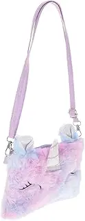[Holibanna] Adorable Unicorn Plush Crossbody Bag for Shoulder Coin Purse for Outdoor Storage and Daily Use Present for Little