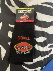 Tradie Vegemite Socks Mens 11-13 Black Freepost Acc146