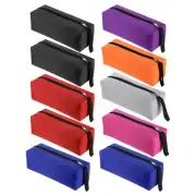 Tool Bag Pouch Zipper, 10 Pcs Small Bags Canvas Tools, (9.8" x 3.3")