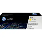 HP 305A CE412A Yellow Genuine Toner Cartridge 2,600 Prints