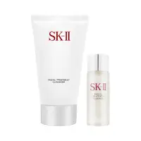 在飛比找誠品線上優惠-【SK-II】全效活膚潔面乳 120g+青春露30ml-平行