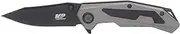 Smith & Wesson M&P M2.0 6.5in Ti-N S.S. Ultra-Glide Folding Knife with 2.75in Drop Point and Rubberized Aluminum Handle for Outdoor Survival, Camping and EDC