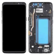 2025 Compatible For Samsung Galaxy S8+ G955 Grade C LCD Screen and Digitizer Assembly + Frame Part (TFT Technology) (Without Logo), Bla