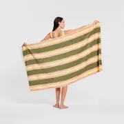 Sheridan Sunray Beach Towel in Yellow Glow Cotton