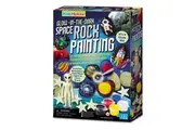 4M KidzMaker Glow in the Dark Space Rock Painting Kids Art Craft Activity 5y+