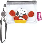 [マリモクラフト] Marimo Craft SPPS-115 Snoopy Mesh Series Mesh Pass Case Nugget Approx. W 4.5 x H 3.1 x D 0.4 inches (115 x 80 x 10 mm)