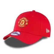 Manchester United Kids Red 9Forty Cap Cloth Strap Adjustable Football (Soccer...