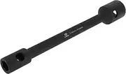X AUTOHAUX Socket Wrench 400x56mm for Car Motorcycle Dirtbike Repair Spanner Socket Remover Chromium Black Durable Hexagon 23mm,41mm