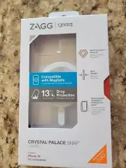 ZAGG Gear4 MagSafe Crystal Palace Snap Clear Case iPhone 13 6.1" 2021 Free Ship!