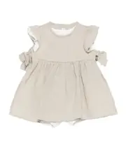 Il Gufo Bow Flared Dress IT3,9M,IT9,IT6,9,12M CORDA