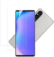 [Banuyaw] Sony Xperia 1 V Tempered Glass, HD Clear Screen Protector Sony Xperia 1 V Film, Scratch-Resistant Tempered Glass Sony Xperia 1 V Screen Protector Bubble-Proof Sony Xperia 1 V 5G Mobile Phone