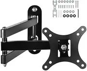 Tilt Swivel TV Wall Mount Bracket LCD LED Monitor 14,21,22,27, VESA 100