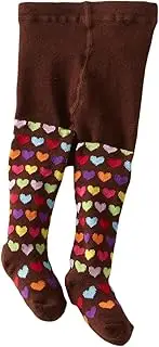 [Jefferies Socks] Baby Girls' Lovely Heart Tight