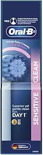 Oral-B Sensitive Replacement Electric Toothbrush Heads Refills, 2 Pack