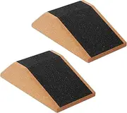 Foam Fitness Slant Board - Heel Wedge For Squats | Squat Wedge Block | Non-Slip Fitness Angle Ramp Board | Lightweight Workout Incline Board For Calf Stretchers, Yoga, Stretching