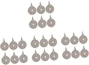 Abaodam 4sets Metal Train Targets Set Boys and Girls Safe Shooting Range Targets for Indoor/Outdoor Training 6pcs*4