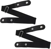 [Healvian] Buckle Elastic Belt for Women Men Comfortable Belt for Jeans Pants Dresses Fashionable Waistband