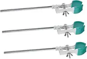 MUSISALY 3pcs Universal Clip Burette Clamp Laboratory Trig Chemical Chemistry Flask Prong Rod Device Beaker Clamp Labs Test Tube Clamp Experiment Equipment Round Bottom Fixed Clamp Pvc