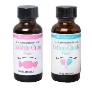 LorAnn Cotton Candy and Bubble Gum Flavoring Super Strength 1 oz