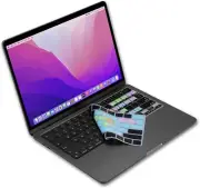 US Version Silicone Keyboard Cover Skin for 2023 MacBook Air 15. macOS Shortcut