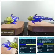 ARK ASCENDED PVE OFFICIAL PAIR BABY DUNK WOLVERINE TOP STATUS PC/XBOX/PS5