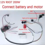 6V 12V 24V DIY Electric Car Wire Harness Switch 2.4G Smooth Start Controller Kit