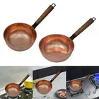 Sauce Pan Copper Small Cookware Saucepan for Boiling Household Camping
