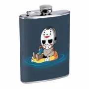 Horror Cartoon Em1 Flask 8oz Stainless Steel Hip Drinking Whiskey