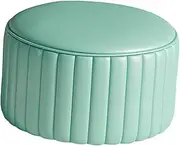 Sofa Tea Stool, Small Footstool Decorative Stool, Creative Stool Footstools, Ottoman Low Stool for Apartment Nursery Gift, Mint Blue