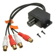 Universal Car Audio Amplifier Bass Boost RCA Level Remote Volume Control Knob