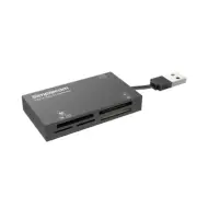 Simplecom CR216 USB 2.0 All in One Memory Card Reader 6 Slot Black