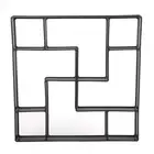 Concrete Brick Mould DIY Handmade Pavement Mold Portable Garden Tools (Mold-9)